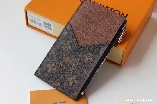 Official oldcobbler LOUIS CARD VUITTON HOLDER COIN 0605